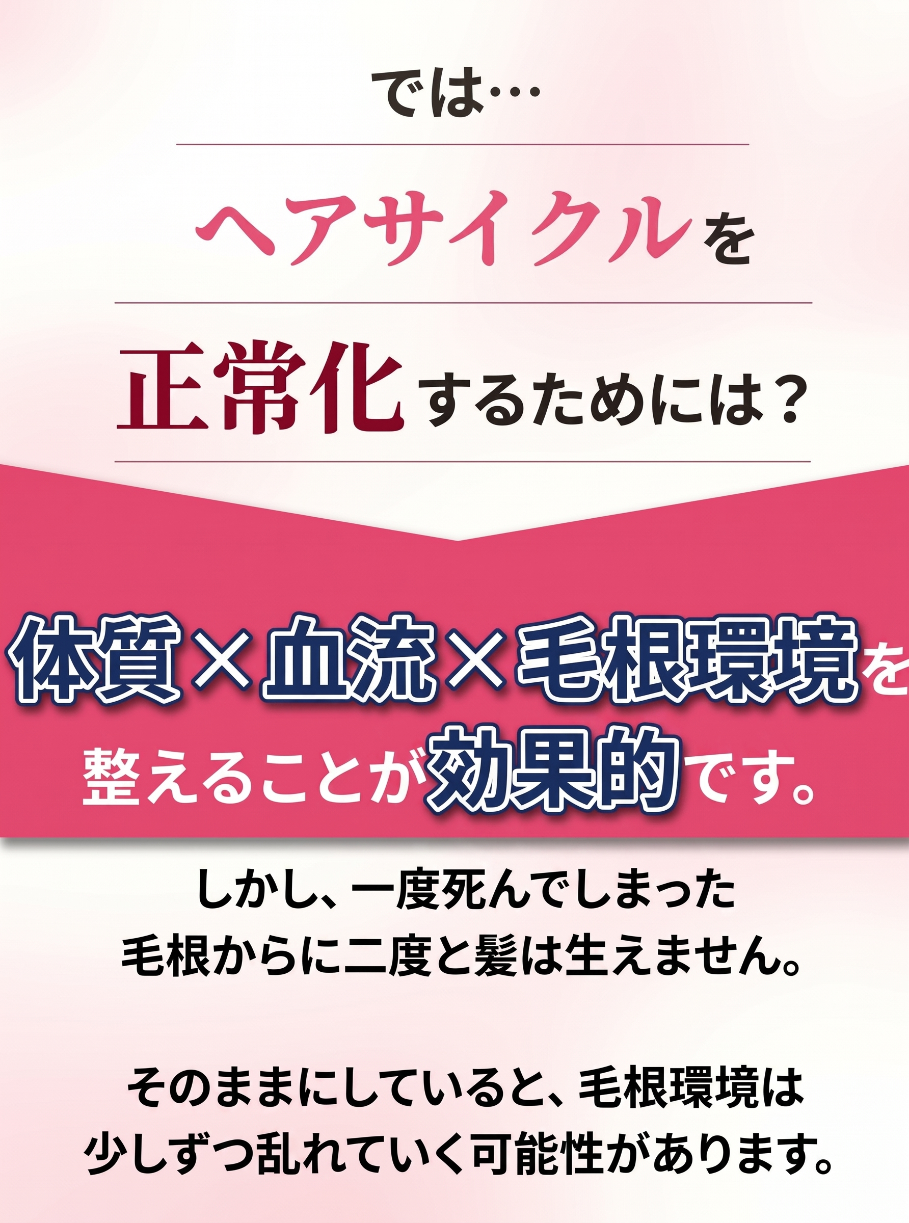 ヘアサイクル1